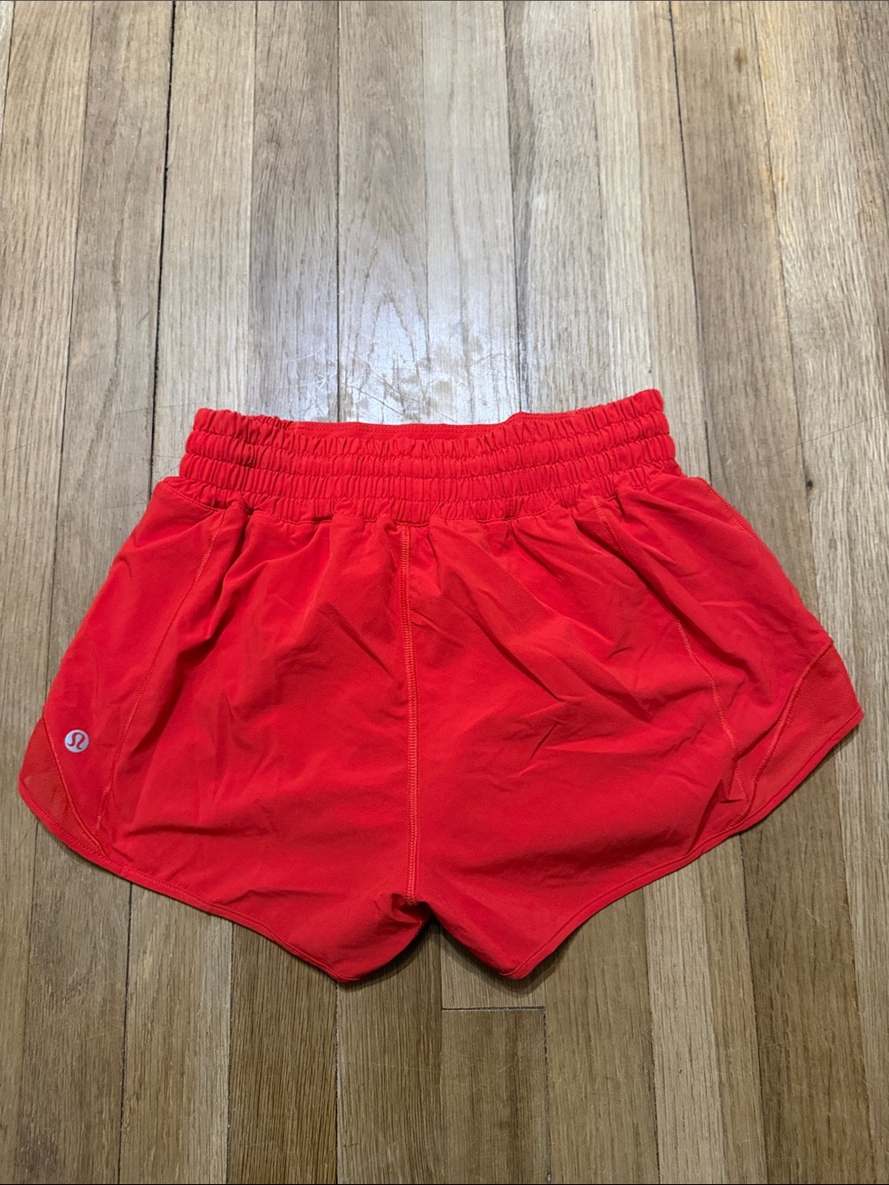 lululemon athletica Bright Red Running Shorts